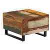 vidaXL Table basse 50 x 50 x 35 cm Bois de r&eacute;cup&eacute;ration massif