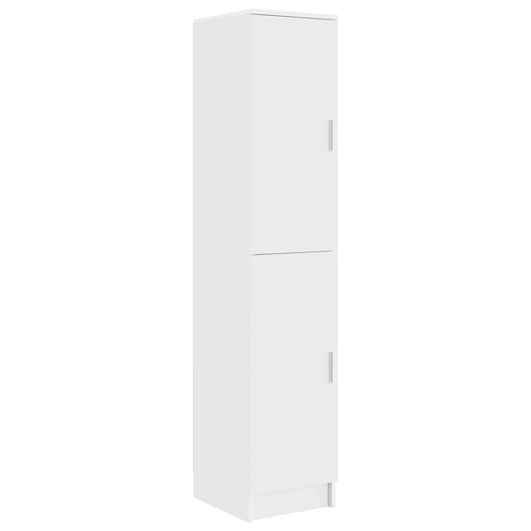 vidaXL Haut Armoire Blanc 35 x 39 x 168 cm