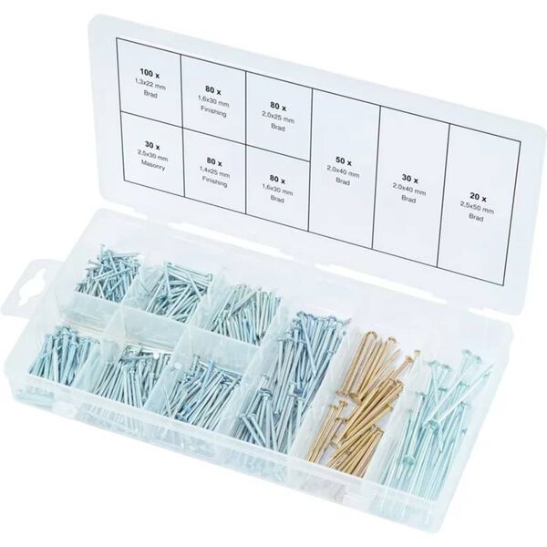KS Tools Assortiment de clous 550 pcs