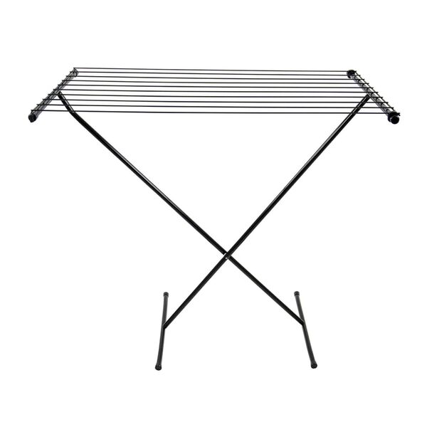 Bo-Camp Support de s&eacute;chage Acier Noir 9 m