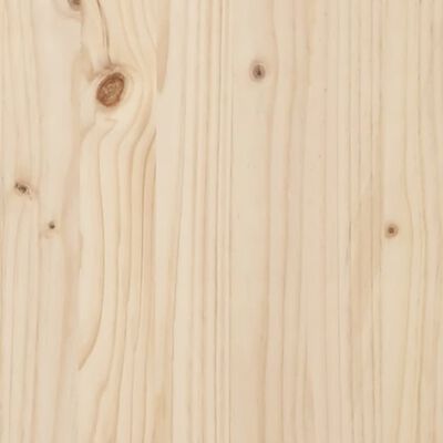 vidaXL Support pour bois de chauffage 60x25x100 cm Bois de pin massif