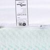 vidaXL Surmatelas Blanc et vert 80 x 200 cm Tissu Jacquard