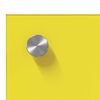 vidaXL Protection de cuisine Jaune 120 x 50 cm verre tremp&eacute;
