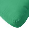 vidaXL Coussin de palette vert tissu