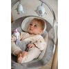 Bo Jungle Transat pour b&eacute;b&eacute; portable Dolphy Naturel et blanc pur