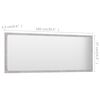 vidaXL Ensemble de meubles de salle de bain 2 pcs gris b&eacute;ton