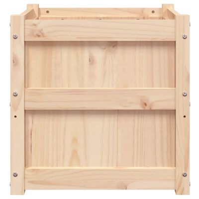 vidaXL Jardinières 2 pcs bois de pin massif