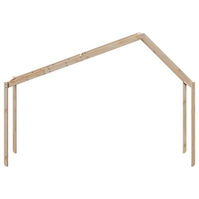 vidaXL Toit de lit pour enfants 203x80,5x142 cm bois de pin massif