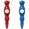 vidaXL Joueurs de table de football 22 pcs Bleu et Rouge
