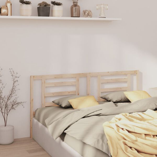 vidaXL T&ecirc;te de lit 186x4x100 cm Bois massif de pin
