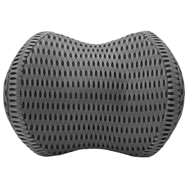 vidaXL Coussin cervical Gris Mousse &agrave; m&eacute;moire de forme 31 x 22 x 13 cm