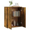 vidaXL Buffet Chêne fumé 60x30x75 cm Bois d'ingénierie