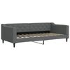 vidaXL Lit de jour avec gigogne et tiroirs sans matelas 90x200 cm