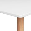 vidaXL Ensemble de bar 7 pcs Blanc