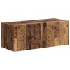 vidaXL Ensemble meuble TV 4 pcs Bois ancien Bois d'ing&eacute;nierie