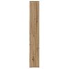 vidaXL Biblioth&egrave;que Artisan Ch&ecirc;ne 67x24x161 cm Bois d'ing&eacute;nierie