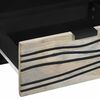 vidaXL Unites TV avec tiroir Blanc 105 x 33 x 46 cm Bois d'ing&eacute;nierie