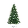 vidaXL Sapin de No&euml;l avec 150 LED avec support Vert 150 cm PE