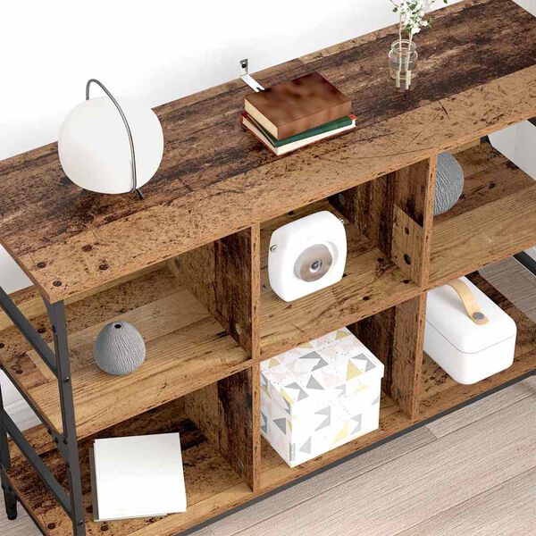 vidaXL Buffet Bois ancien 102 x 32 x 73,5 cm