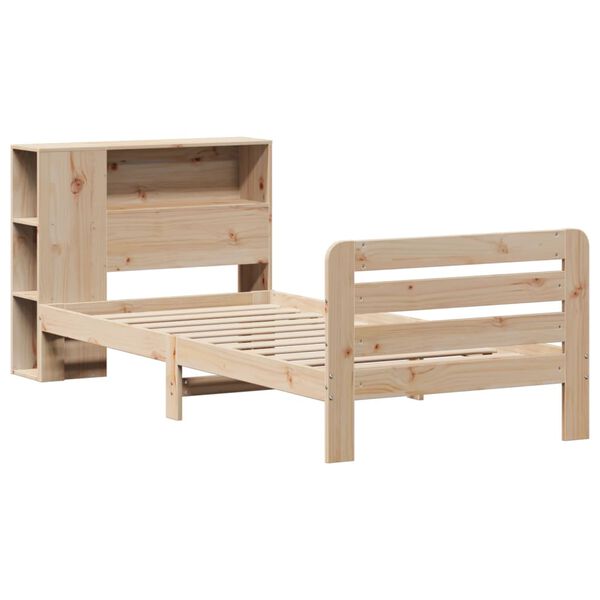 vidaXL Cadre de lit sans matelas 90x200 cm bois de pin massif