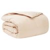 vidaXL Duvet d'hiver Beige 135 x 220 cm 100% Kapok naturel