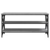 vidaXL Meuble TV Sonoma gris 100x40x50 cm Bois d'ing&eacute;nierie