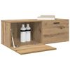 vidaXL Armoire Murale Montage mural Ch&ecirc;ne artisanal 100 x 36,5 x 35 cm