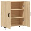 vidaXL Buffet ch&ecirc;ne sonoma 69,5x34x90 cm bois d'ing&eacute;nierie