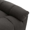vidaXL Fauteuil inclinable Gris fonc&eacute; Tissu