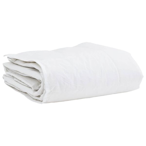 vidaXL Duvet d'hiver avec oreiller 2 pcs Blanc Plume de canard
