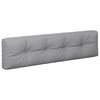 vidaXL Coussins de palette lot de 5 gris tissu