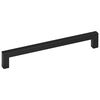 vidaXL Poign&eacute;es d'armoire 5 pcs noir 224 mm acier inoxydable
