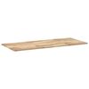vidaXL Dessus de bureau non trait&eacute; 120x60x2 cm bois d'acacia massif