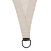 Livin'outdoor Tissu d'ombrage Polyester Triangle 3x2,5x2,5 m Taupe
