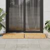 vidaXL Tapis de bain 2 pcs 70x50 cm bambou