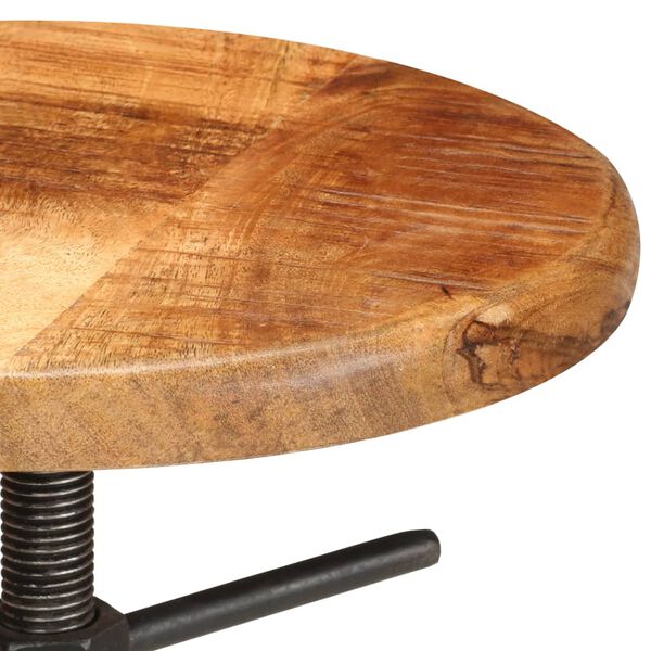 vidaXL Chaises de bar lot de 2 bois de manguier solide