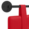 vidaXL T&ecirc;te de lit suspendue Montage mural Rouge 80 cm Simili cuir