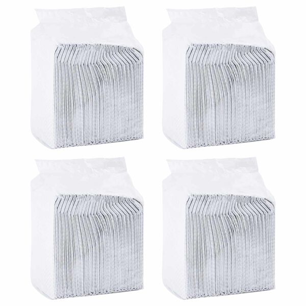 vidaXL Tapis d'entra&icirc;nement pour animaux en tissu non tiss&eacute; 200 pcs