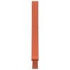 vidaXL Support de Garde Neige Rouge 29,5 x 3 x 34,5 cm Acier