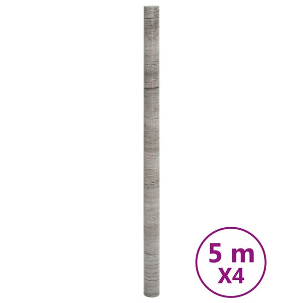 vidaXL Autocollants auto-adh&eacute;sifs pour meuble aspect bois 90x500cm PVC