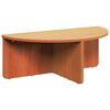 vidaXL Table basse 2 pcs Brun cire Bois massif en pin