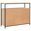 vidaXL Buffet ch&ecirc;ne sonoma 100x35x80 cm bois d'ing&eacute;nierie