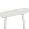 vidaXL Chaise de salle &agrave; manger 2 pcs Blanc 43 x 44,5 x 77 cm