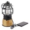 Eurotrail Lampe de camping &agrave; LED Breeze bambou noir