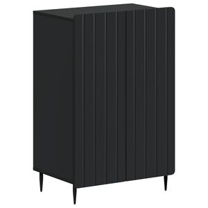 vidaXL Cabinet &agrave; chaussures ZWOLLE 59,5 x 39,5 x 91,5 cm Noir