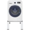 vidaXL Socle pour machine &agrave; laver Blanc