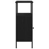 vidaXL Cabinet de chevet 2 pcs Ch&ecirc;ne noir 41 x 31 x 80 cm