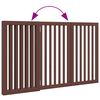 vidaXL Barri&egrave;re pour chien pliable 3 panneaux 150 cm bois de peuplier