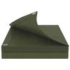 vidaXL B&acirc;che avec &oelig;illets Vert 3 x 4 m 90 gsm PE