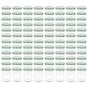 vidaXL Pots &agrave; confiture Couvercle blanc et vert 96 pcs Verre 400 ml